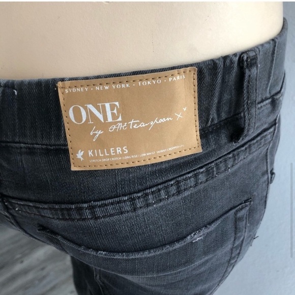 ONE TEASPOON WESTWOOD KILLERS skinnydrop rise jean - Picture 7 of 15